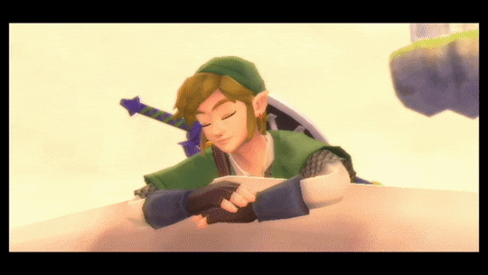 Link listens to Levias sing
