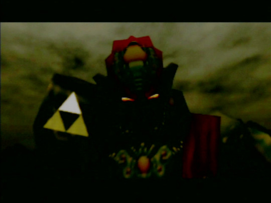 Ganondorf uses the Triforce of Power