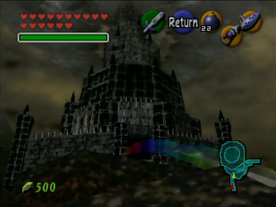 ganon's castle floating